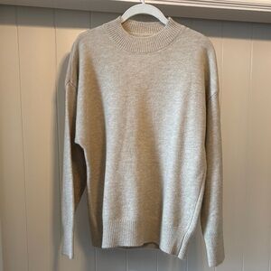 Women’s Cream Color Sweater, Medium